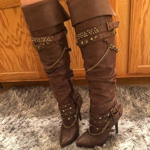 Rock and candy boots by Zigi